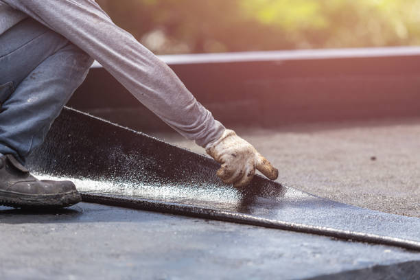 Professional Emergency Waterproofing technician working in Fox River Grove, IL